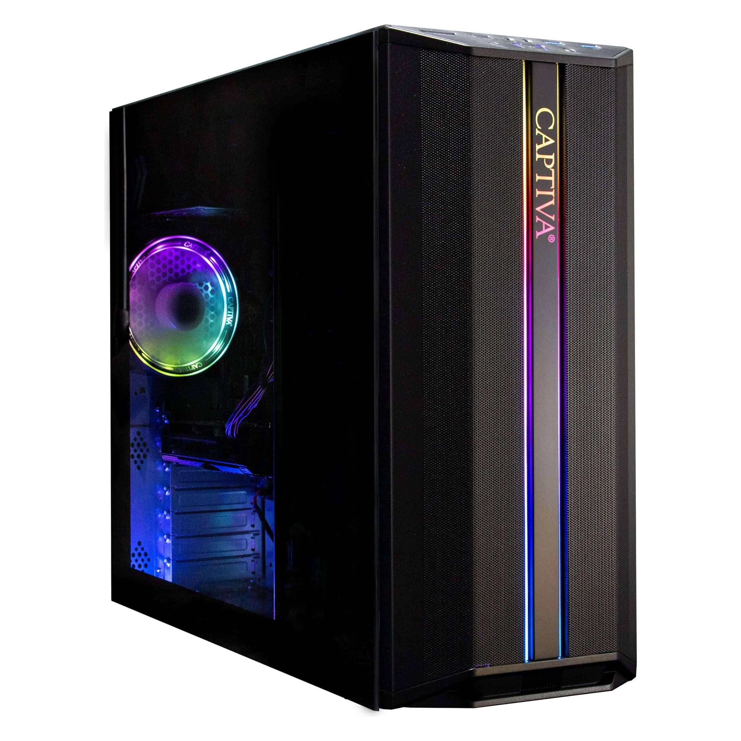 Captiva Gaming-Einsteiger-PC I10-4108 (i5-14400F/RTX5050 8 GB GDDR6/500 GB SSD/8 GB/WLAN/ohne (500 GB, 8 GB, Intel Core i5-14400F, GeForce RTX 5050) (104108)