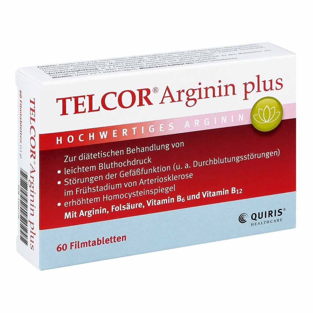 Quiris Healthcare GmbH & Co. KG Telcor Arginin plus Filmtabletten 03104728