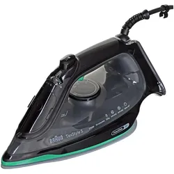 Braun BRA Dampfbügeleisen SI 5277 GR, Bügeleisen, Schwarz, Grün