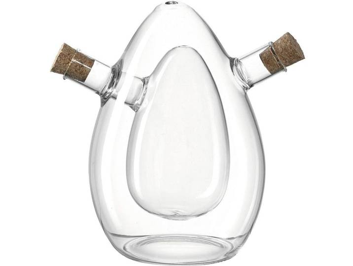 Öl- und Essigspender Leonardo transparent Glas