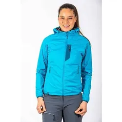 MAUL Damen Jacke Wildbarren 3Lt - Softshelljack, Größe 42 in Blau Blau