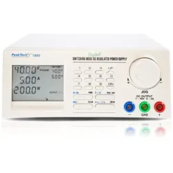 Peaktech Labornetzgerät Programmierbar 40V 5A 200W RS232 / RS485, Labornetzgerät