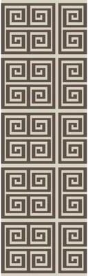 Livabliss "Hand-Woven Jayce Geometric PVC Area Rug - 2'6"" x 8' Runner - 2'6"" x 8' Runner"