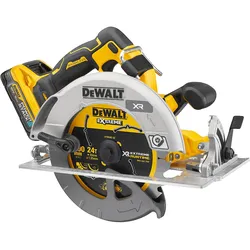 DEWALT Akku-Handkreissäge 18V 190mm + 2 Akku + Schnellladegerät - DCS573H2T-QW