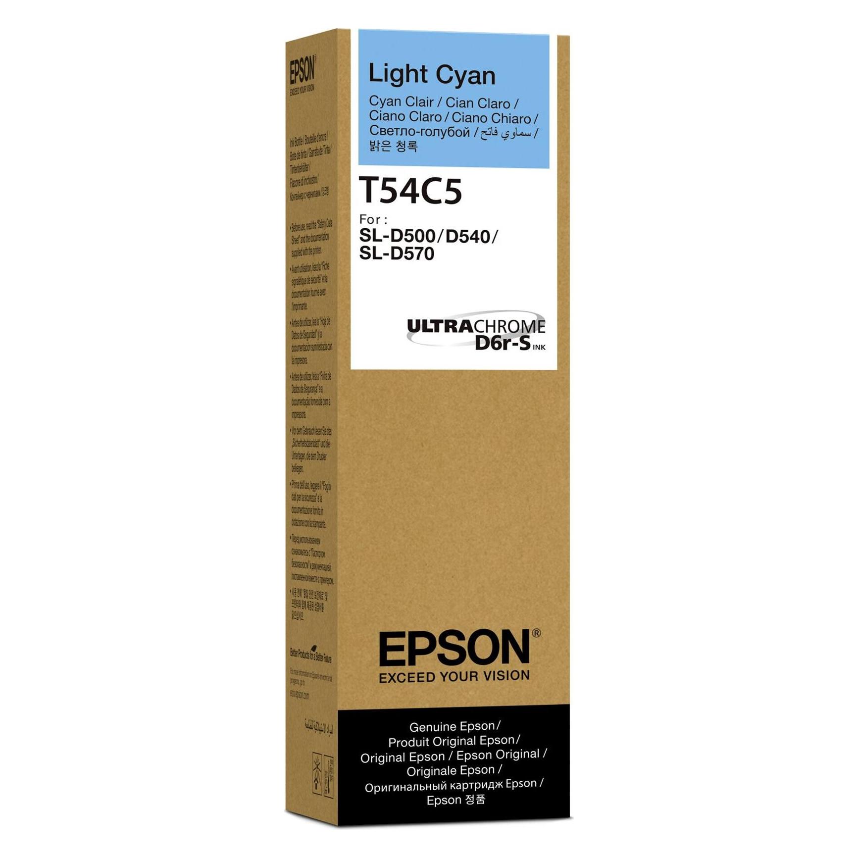 Epson T54C Light Cyan SURELAB SL-D500 (LC) (C13T54C520)