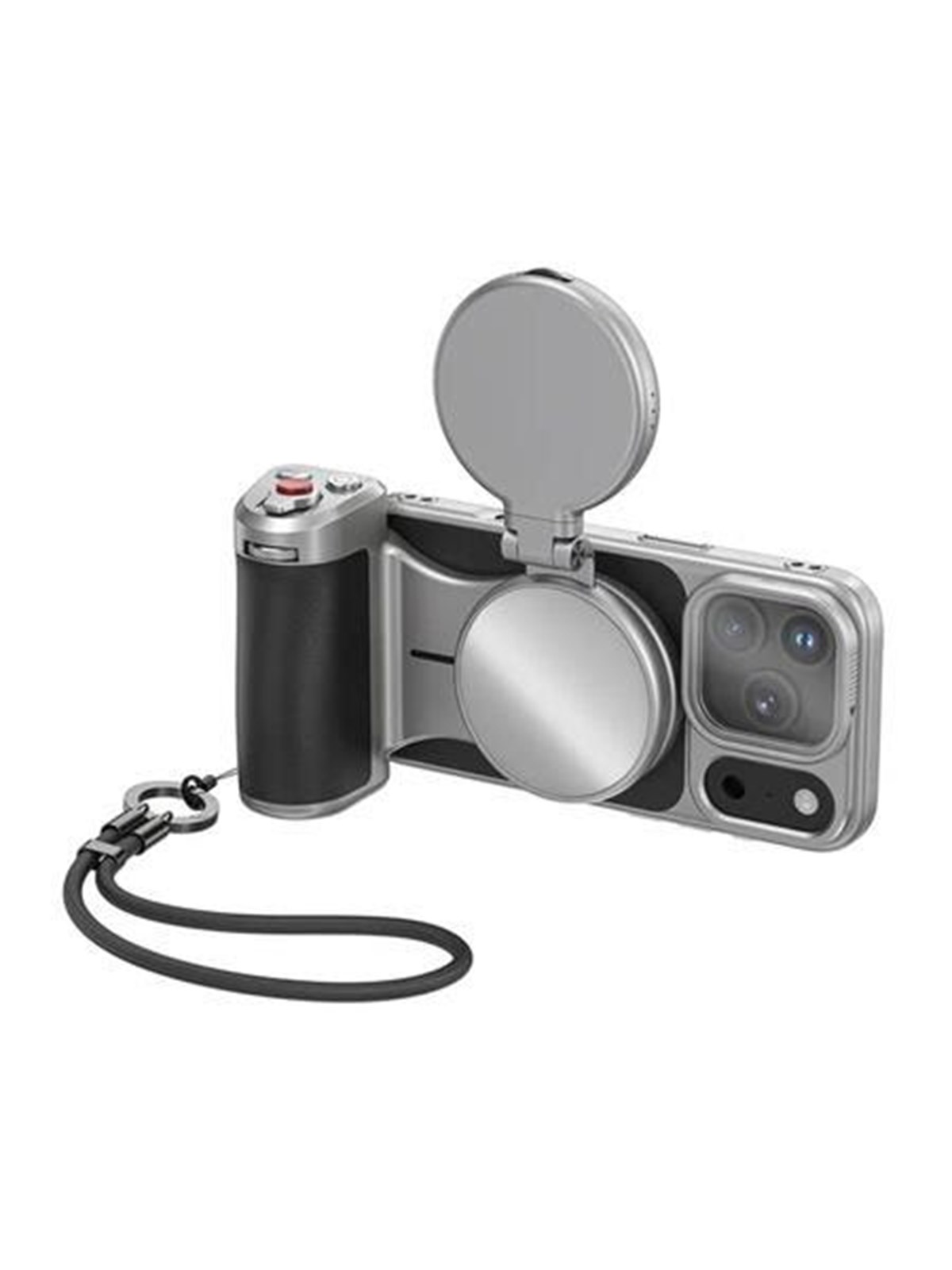 TELESIN Master Grip Mount for iPhone 17 Pro Max - All-in-One Kit with Light & UV Filter