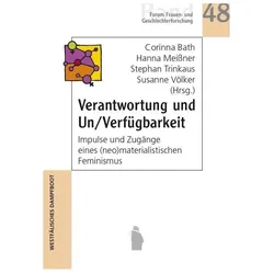 Verantwortung und Un/Verfügbarkeit, Fachbücher von Corinna Meiner Bath