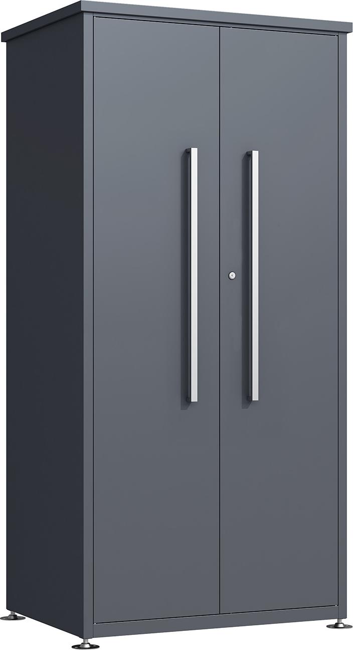 Westmann Capsa Metall Gartenschrank mit Boden Anthrazit