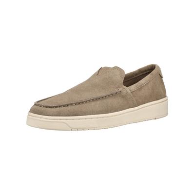 Slipper TOMS "TOMS Slipper Veloursleder", Herren, Gr. 44, beige (taupe), Veloursleder, Schuhe Slipper