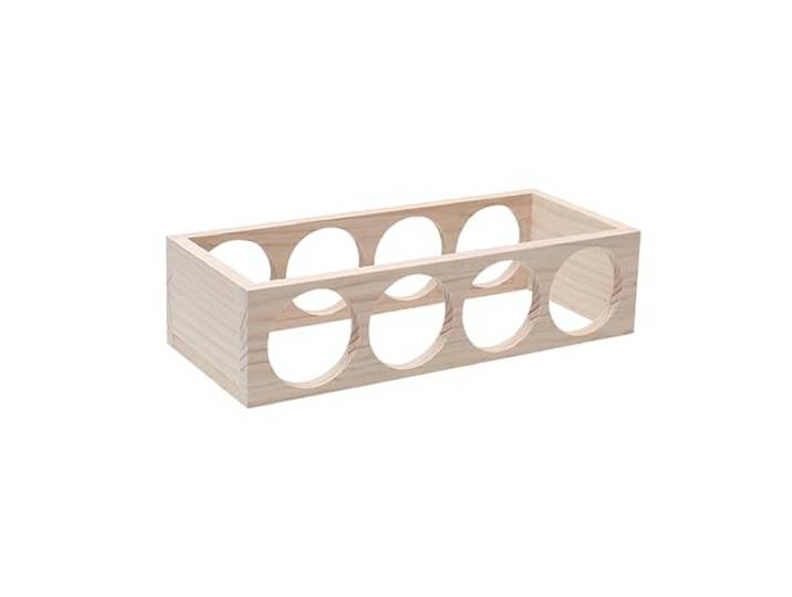 cfgDJEghk Weinregal, Flexible Kombination, robust und langlebig, for Bars, Küchen(Natural,Medium)