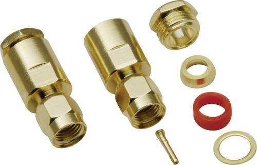 TRU Components 1579570 SMA-Reverse-Steckverbinder Stecker, gerade 50Ω 1St.