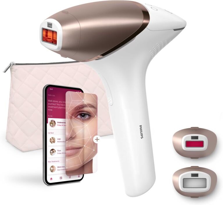 Philips Lumea IPL 9900 SkinAI BRI950/01 IPL Epilierer für Körper, Gesicht, Bikini- und Achselbereich 1 St.