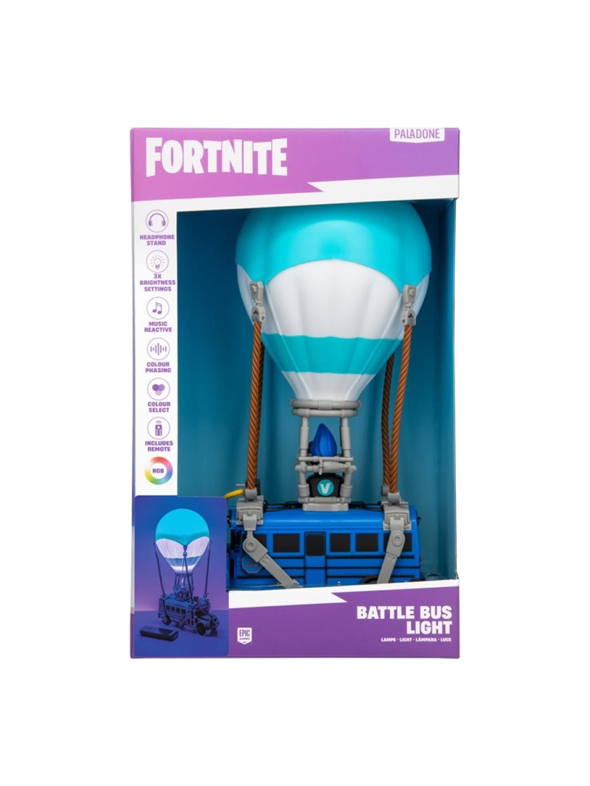 Paladone Fortnite Battle Bus Diorama Light