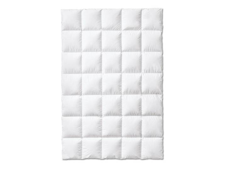 Couette en duvet chaleureuse 200 x 220cm Blanc Coton