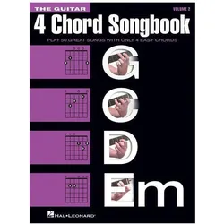 The Guitar 4-Chord Songbook - Volume 2: (g-C-D-Em), Fachbücher