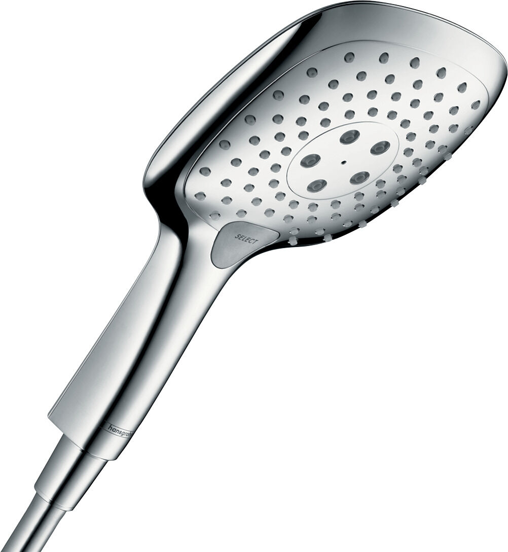 Hansgrohe Raindance Select douchette à Raindance Select 26551000 E150 3jet, chrome, DN15, EcoSmart, Ø150mm