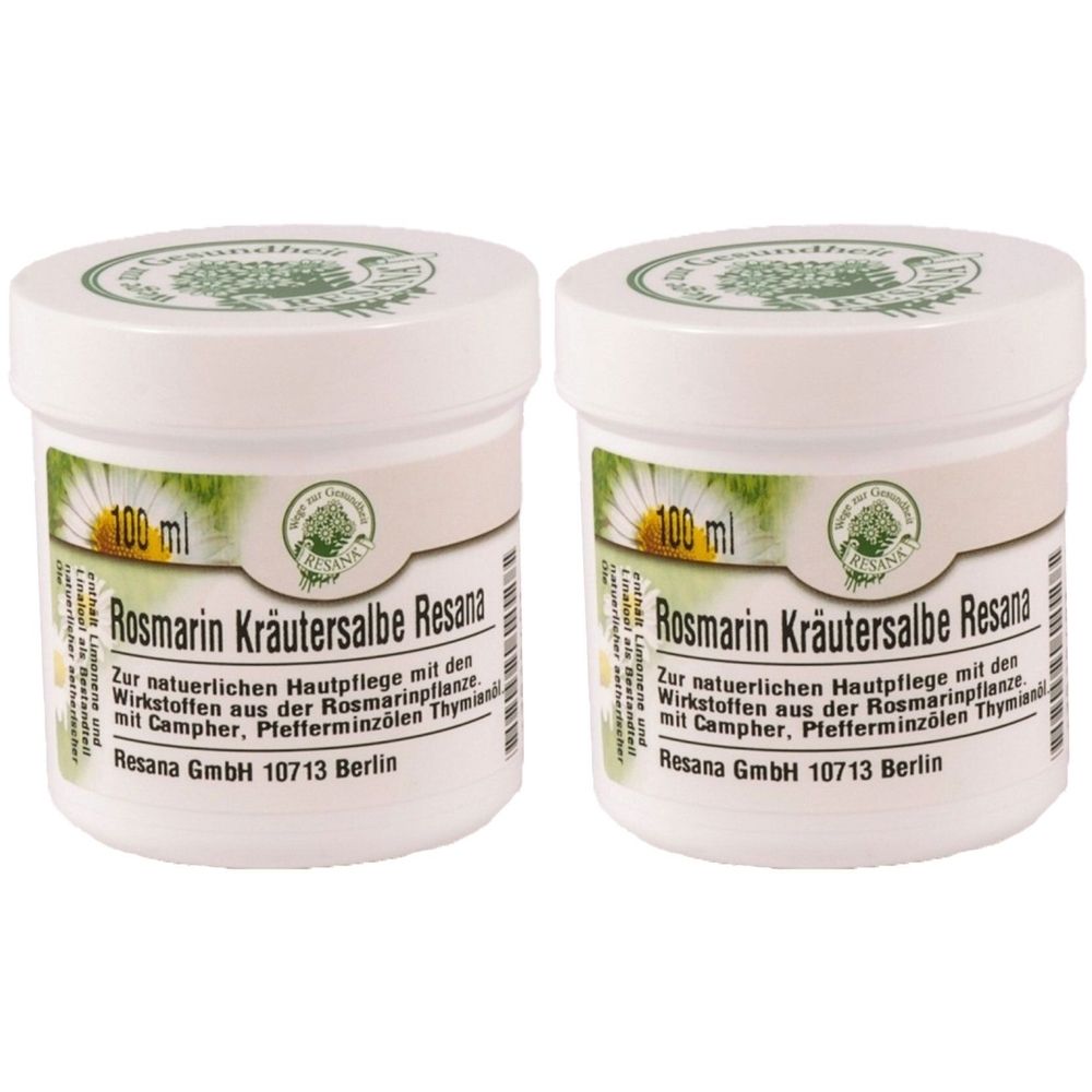 Rosmarin Kräutersalbe 2x 2x100 ml Salbe