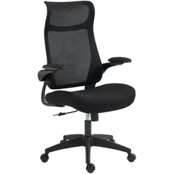 BÜROSTUHL mit 3D-Armlehnen Netzbespannung Kopfstütze Ergonomisch