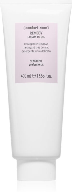 Comfort Zone Remedy Cream To Oil gentle cream cleanser 400 ml