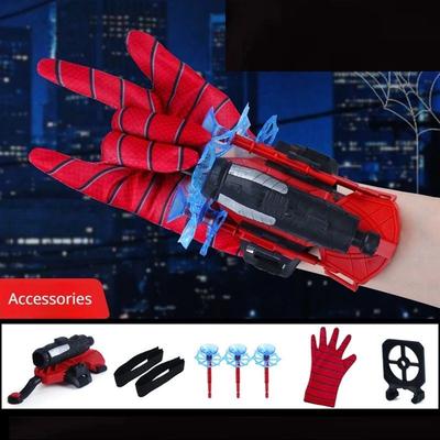 Uplifted Goods Spider Man Hero Launcher Toy With Suction Dart Blaster For Kids Action Play 1pc
