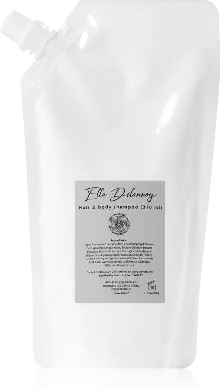 Alda cosmetics Ella Delannoy shampoing organique corps et cheveux 310 ml