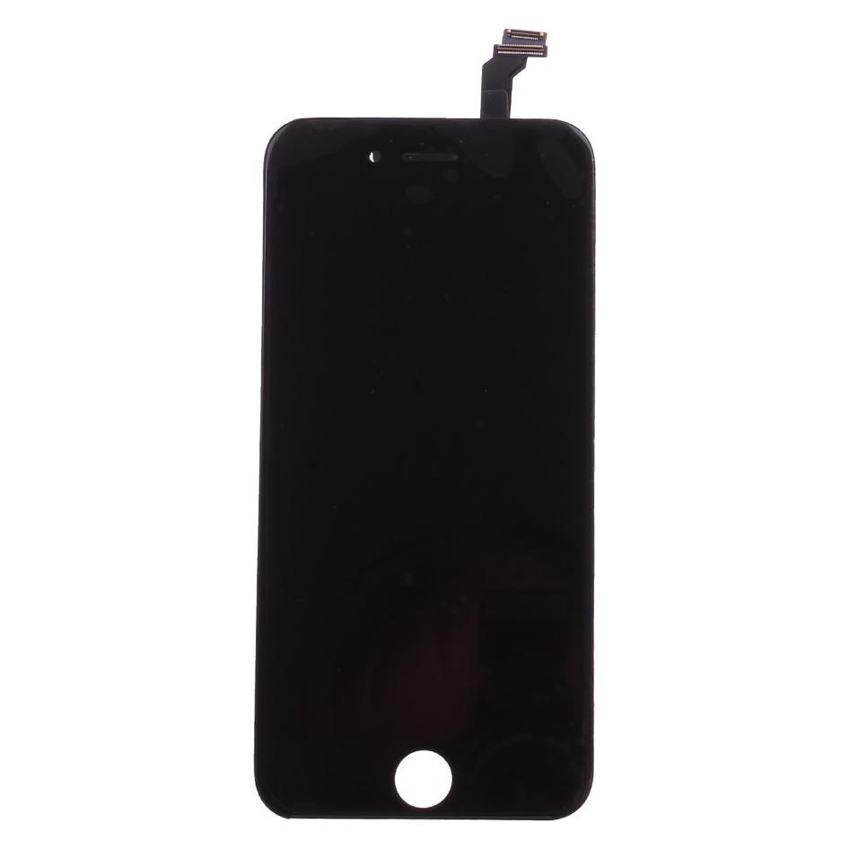 cyoo Ersatzteil LCD Display Touch Full Set 2 Flachbandkabel Apple 6 Schwarz (Display, Apple iPhone 6) (CY116199)
