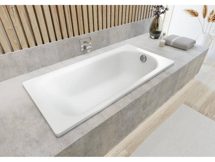 Saniform Plus Einbauwanne 1600x750mm weiß Kaldewei