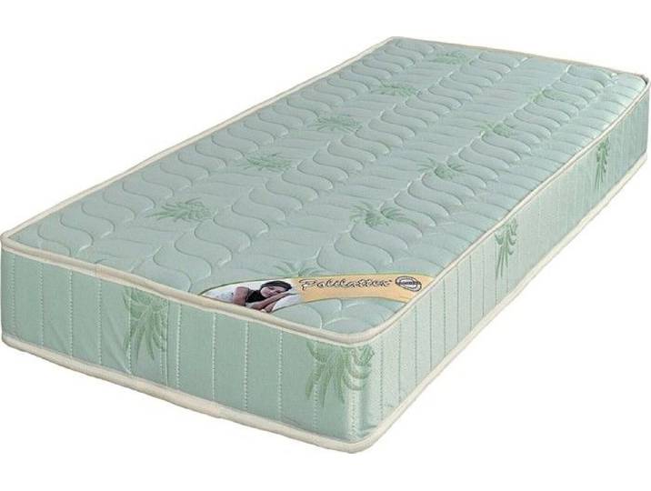 Matelas 140x190 cm - Luxe Matelas Mousse Poli Lattex - épaisseur 19 cm - équilibre - Blanc