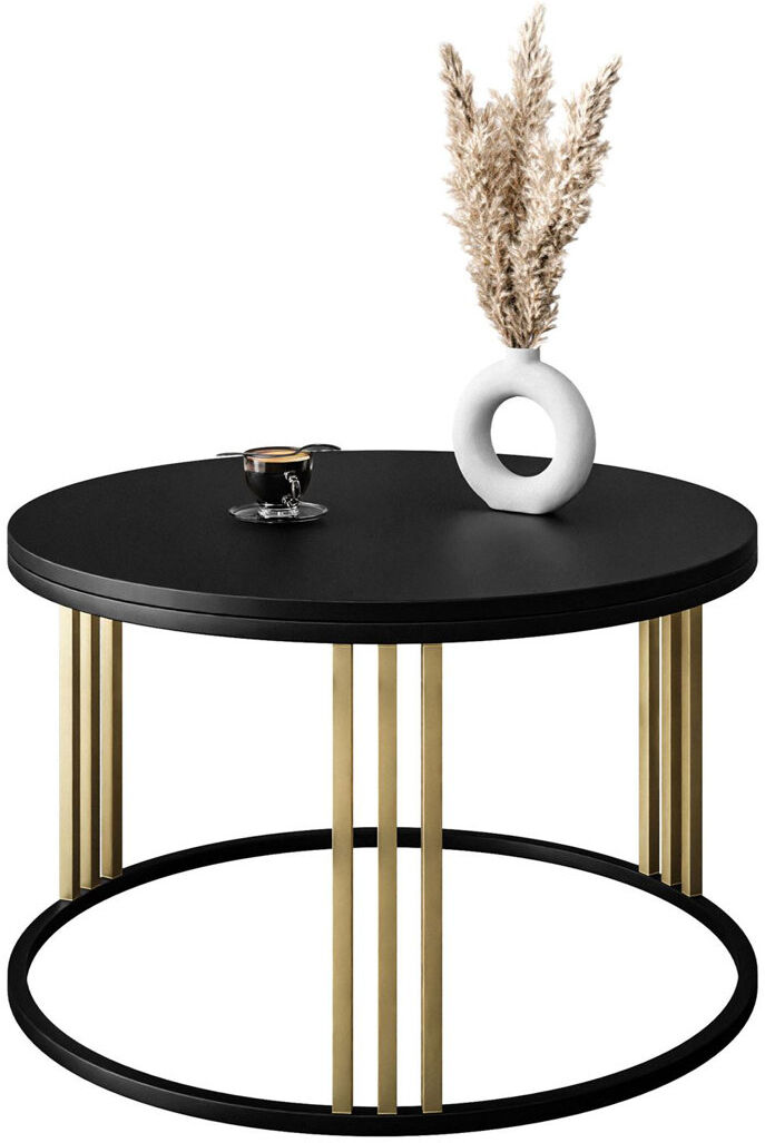 Fairmont Park Terrio Frame Coffee Table Black Matt/Black/Gold