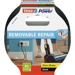 tesa ECO REPAIR 56432-00000-00 Gewebeklebeband tesa® extra Power Schwarz (L x B) 20 m x 38 mm 1 St.