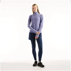 New Balance, Damen, Funktionsshirt, W Sport Essentials Space Dye Quarter Zip (XL), Violett