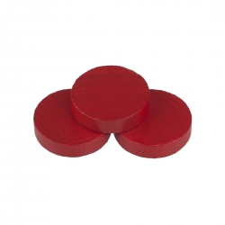 Halmakegel.com Scheibe - Saturn - 35x7mm - rot 259857
