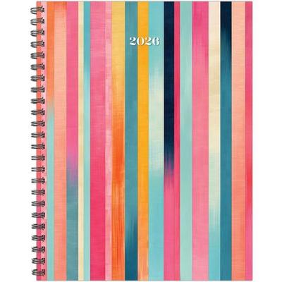Super Stripe 2026 8.5 X 11 Weekly Monthly Softcover Planner