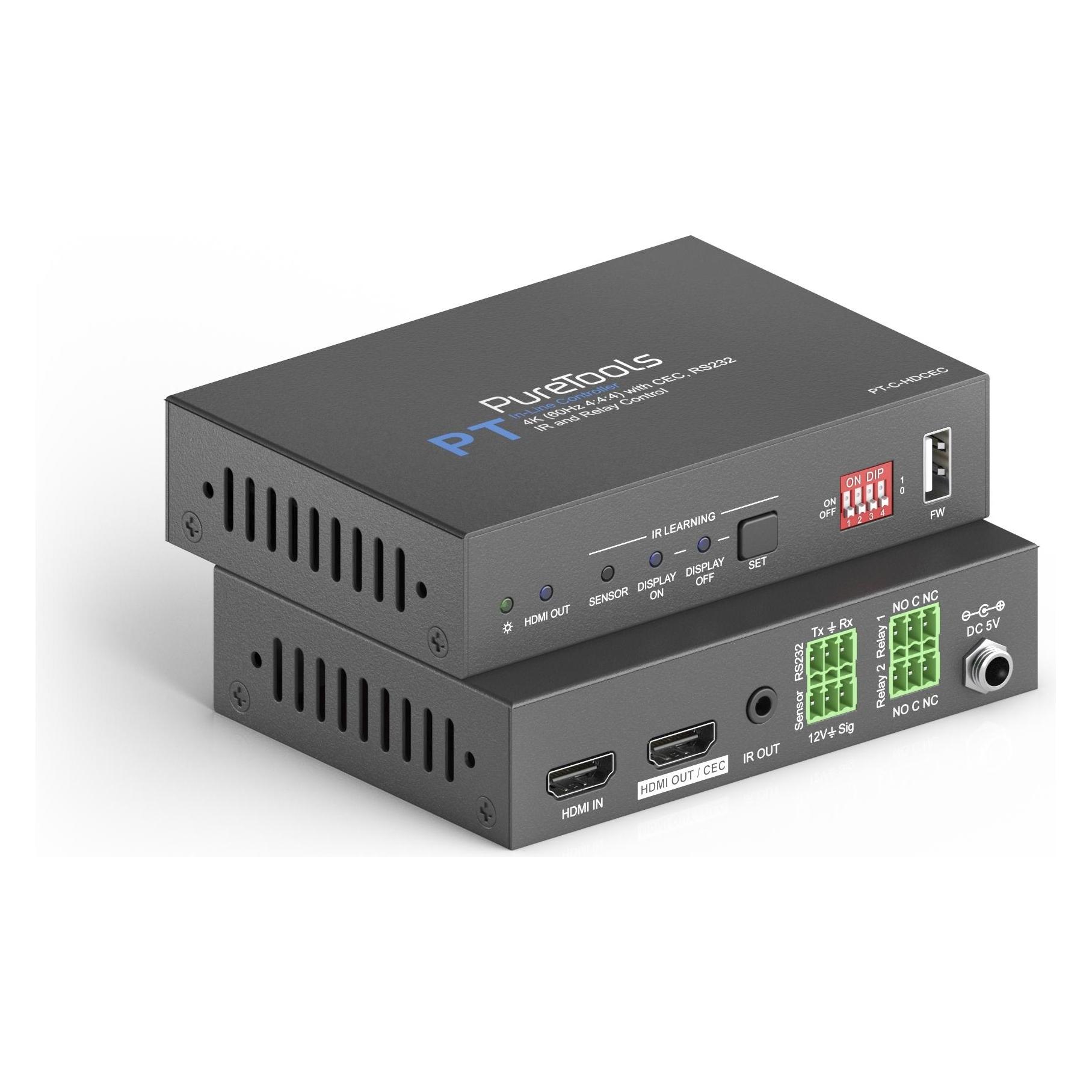 Puretools Controller PT-C-HDCEC 4K In-Line HDMI Controller (PT-C-HDCEC)