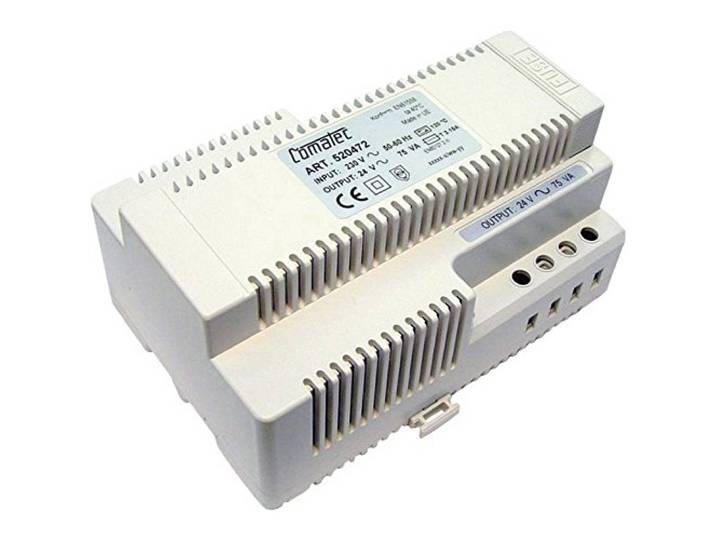 Comatec TBD207524F DIN-rail-adapter 24 V/AC 3.12A 75W