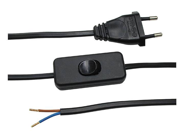 Merox TdLF Kabel Schwarz 1.8 m 2 × 0.75 mm²