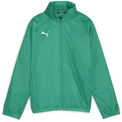 PUMA teamGOAL Allwetterjacke Kinder 05 - sport green/puma white 116