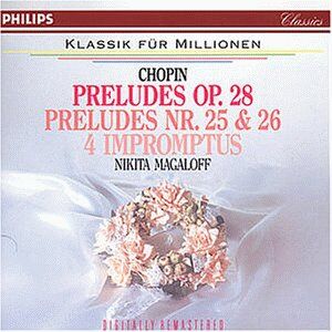 Nikita Magaloff - 26 Preludes Op.28/4 Impromptus - Preis vom 08.10.2026 07:26:42 h