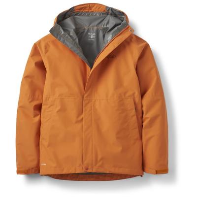 Rab - Downpour Jacket - Regenjacke Gr M orange