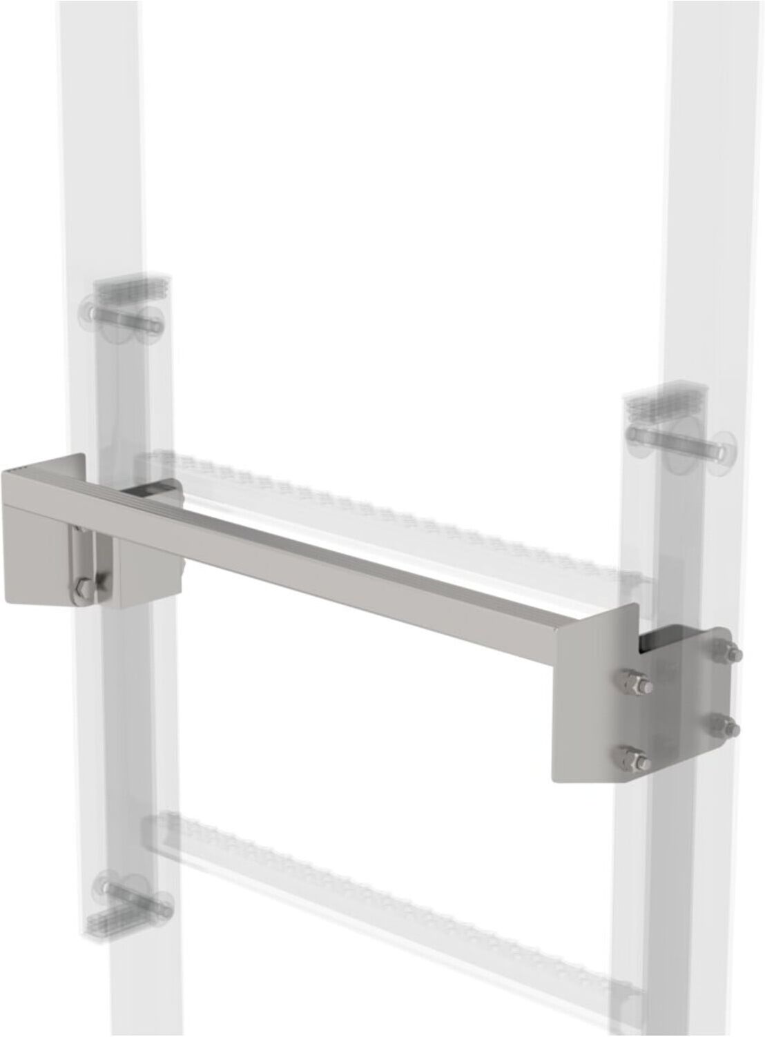 MUNK Ausstiegstritt Edelstahl Spaltmaß 100mm (068966)