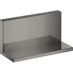Hansgrohe AXOR ShowerSolutions Ablage Starck 240 mm, Polished Black Chrome – für horizontale und vertikale Installation, mit verdeckter Befestigung