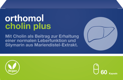 Orthomol pharmazeutische ORTHOMOL Cholin Plus Kapseln 24 g 12502563