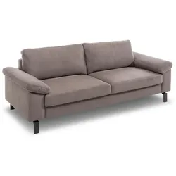 Sormani Sofa Rom Plus Mikrofaser Grau Anthrazit