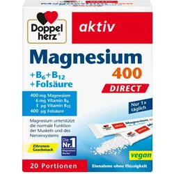 Doppelherz Magnesium 400 DIRECT 20 St