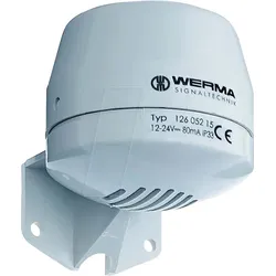 WERMA 12605215 - Mehrtonsirene WM 4 Töne 12-24VDC GY
