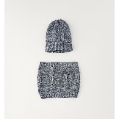 Outdoorhut IDO "BABY BOY ACCESSORIES", Jungen, Gr. 53, grau (avion), Baumwolle, Hüte
