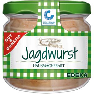 Gut&Günstig Wurstkonserve Jagdwurst Hausmacherart, Schweinefleisch, 250 g