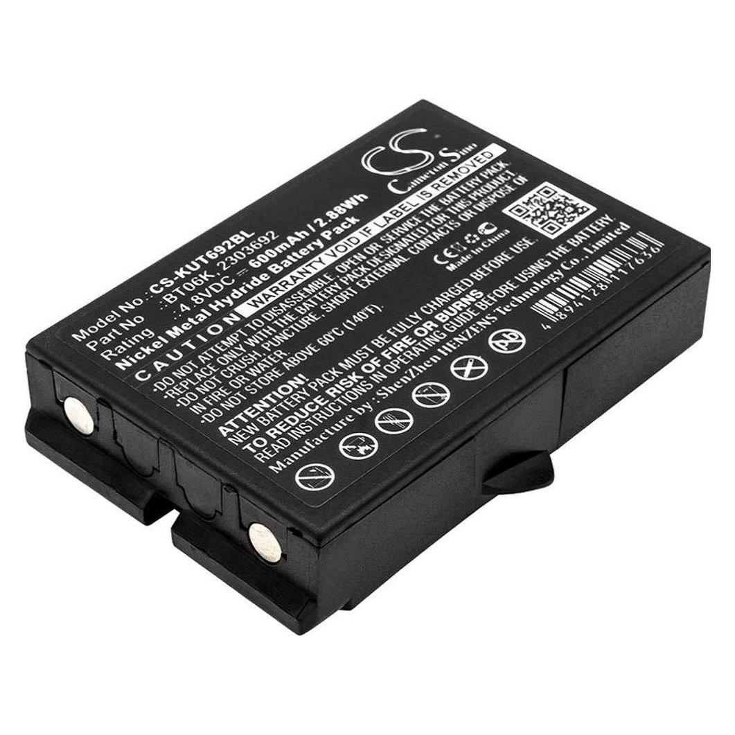 NoName Crane Remote Control Battery for IKUSI BT06K, RAD-TS etc. 600mAh, 4.8V (1 Stk., Gerätespezifisch, 600 mAh) (CS-KUT692BL)