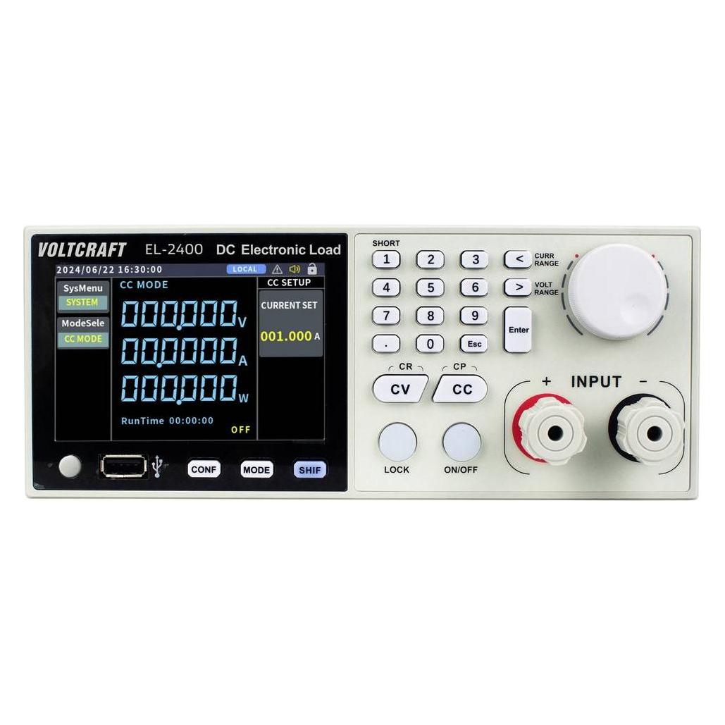 Voltcraft EL-2400 Elektronische Last 600 V/DC 40 A 400 W (VC-17256115)