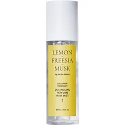 Rated Green, Haarspray, Detangling perfume hair mist 01 (lemon-freesia-musk) (80 ml)